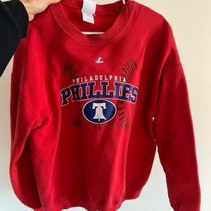 VINTAGE Phillies crewneck